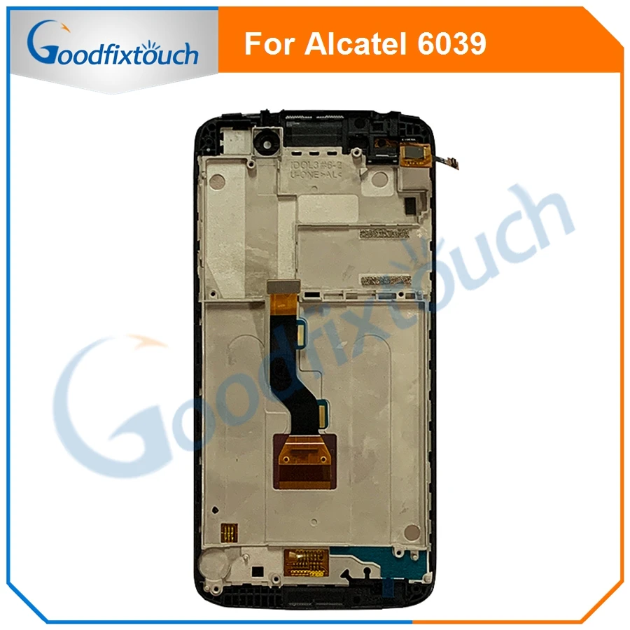 ЖК-дисплей для Alcatel One Touch Idol 3 6039 6039A 6039K 6039Y + фоторамка запасные части | Мобильные