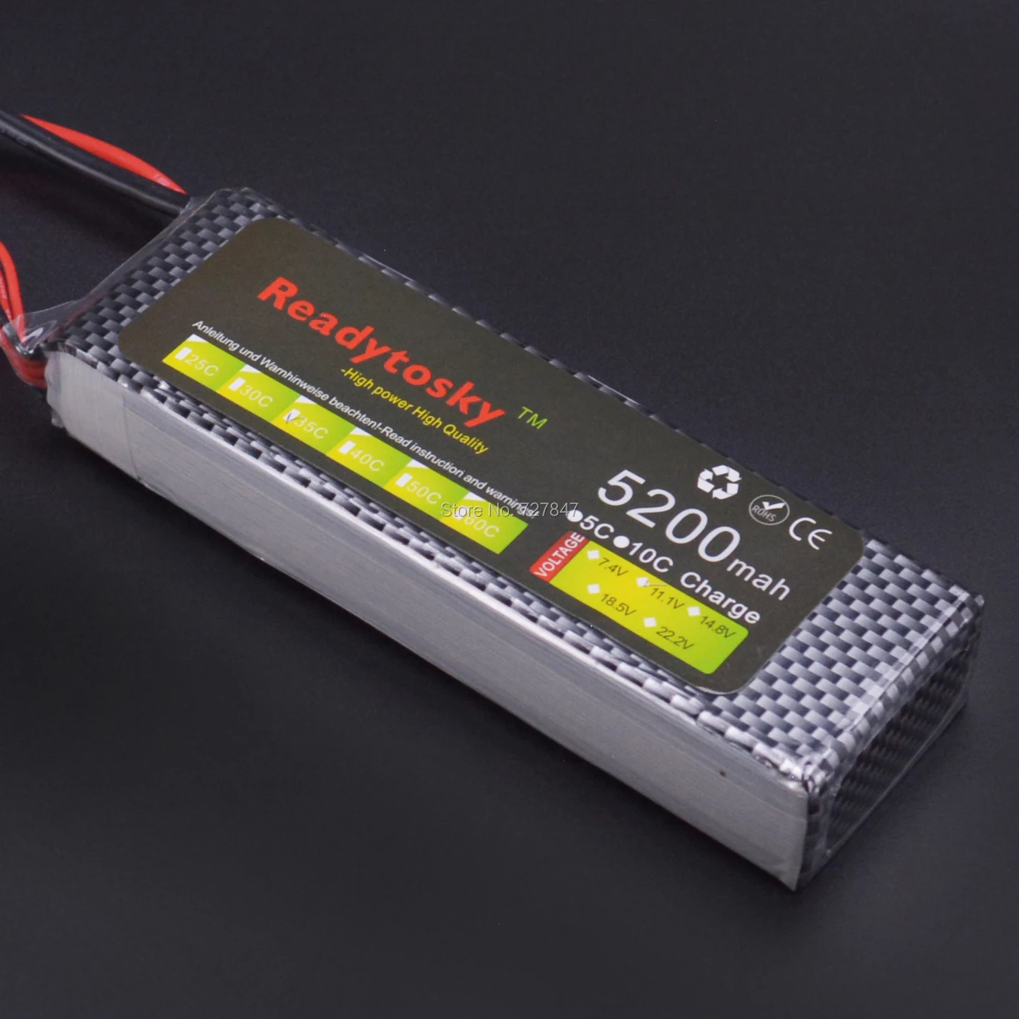 LiPo Battery 3S lipo battery 11 1 v 5200mAh 35C rc вертолет автомобиль лодка Квадрокоптер с