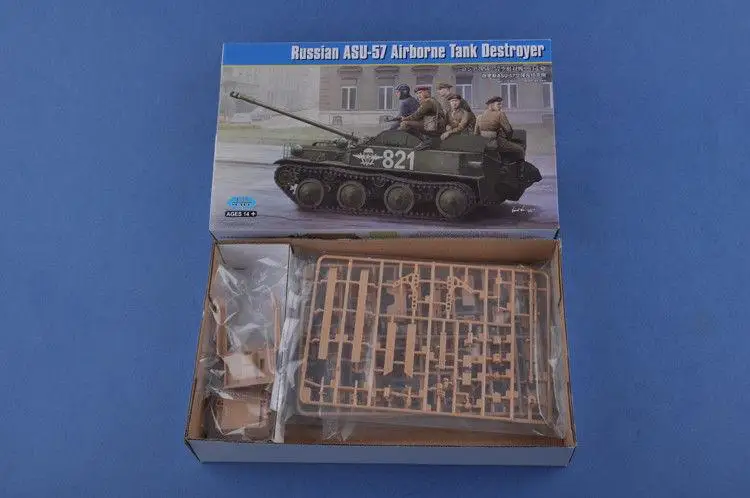 Hobbyboss модель 1/35 весы 83896 русский ASU 57 бак эсминец|Наборы для сборки моделей| |
