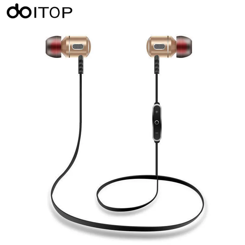 DOITOP спортивные наушники для бега Bluetooth беспроводная гарнитура с шейным ремешком
