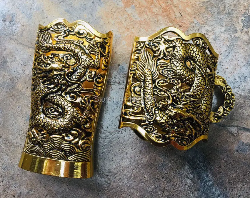 Высококачественная фурнитура для Дракона ручной работы Kirsite китайских кунг фу