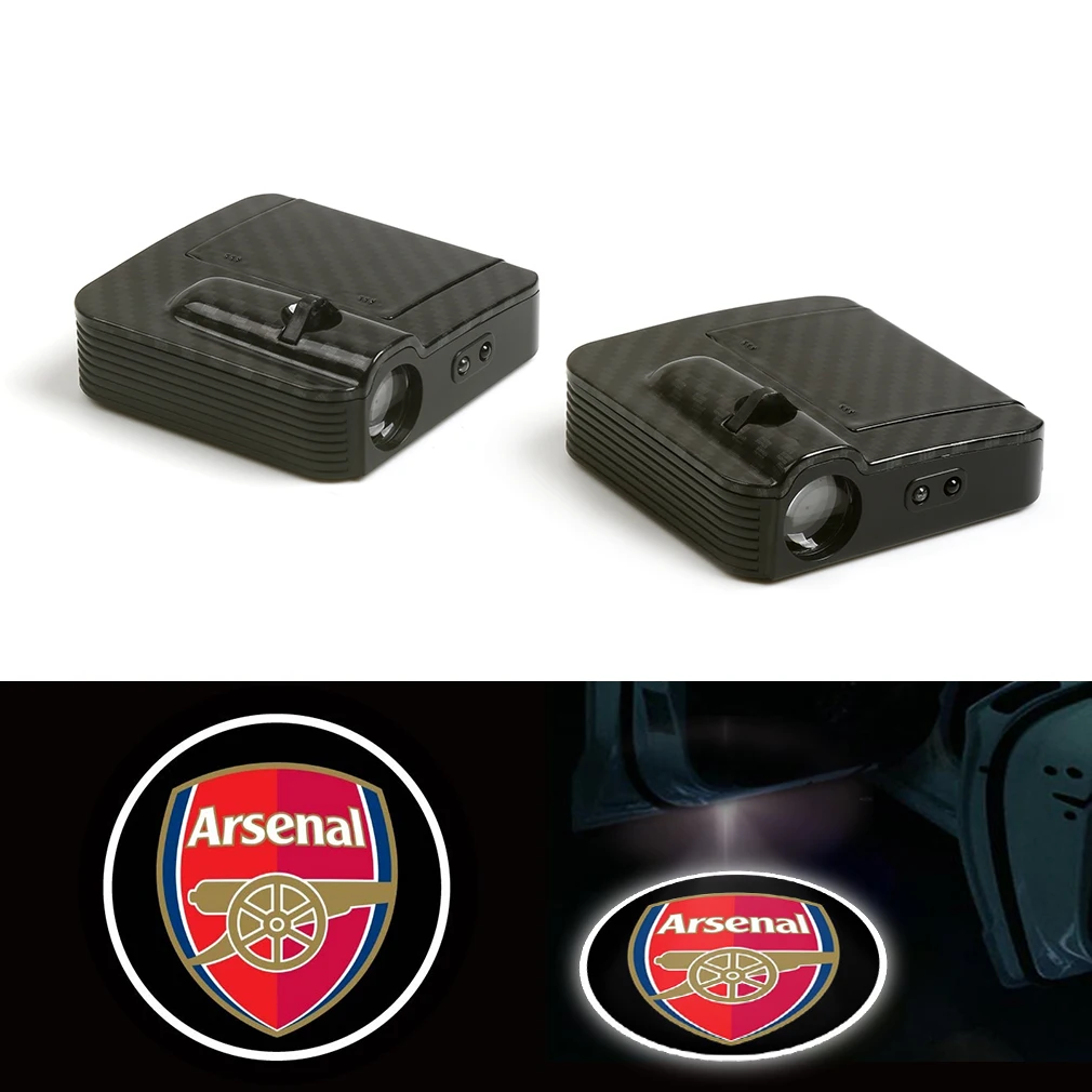 Новый любезно подходит для футбольный клуб Arsenal дверь логотипа автомобиля