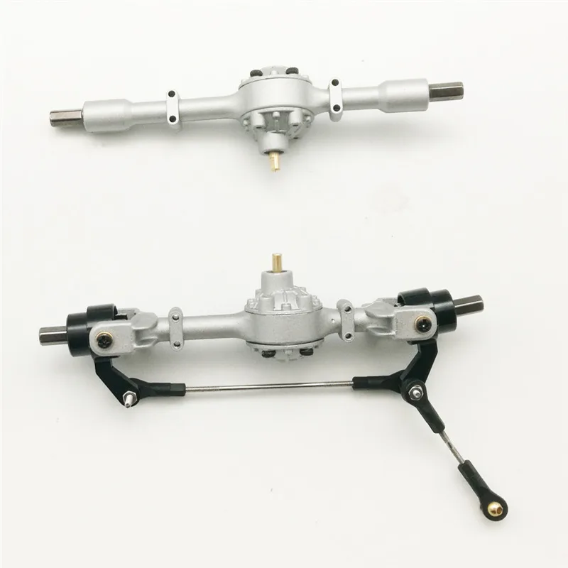 1 Set Front Rear Metal Bridge Axle for WPL B-1 B16 B24 B36 C14 C24 1/16 4WD 6WD Rc Car Parts | Игрушки и хобби