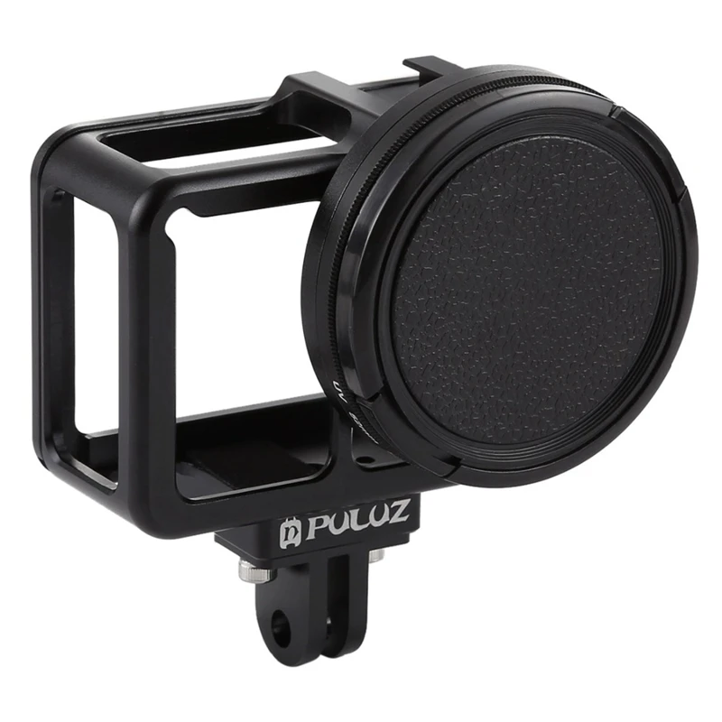 PULUZ защитный чехол из алюминиевого сплава для Hero 7 Black/6/5 со страховой рамкой и УФ