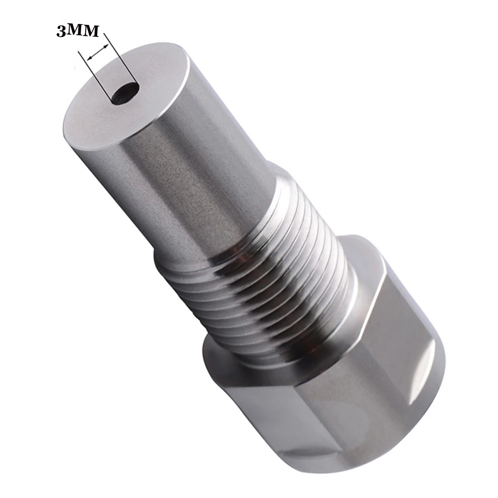 50mm Oxygen Sensor O2 Extension Extender Spacer for Checking engine lamp repair M18x1.5 sensor leak Silver | Автомобили и
