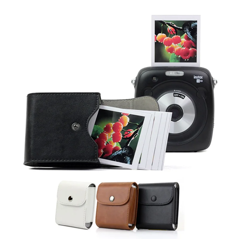 Кожаный Ретро Чехол для фото сумка хранения Fujifilm Instax Mini 9 квадратная пленка