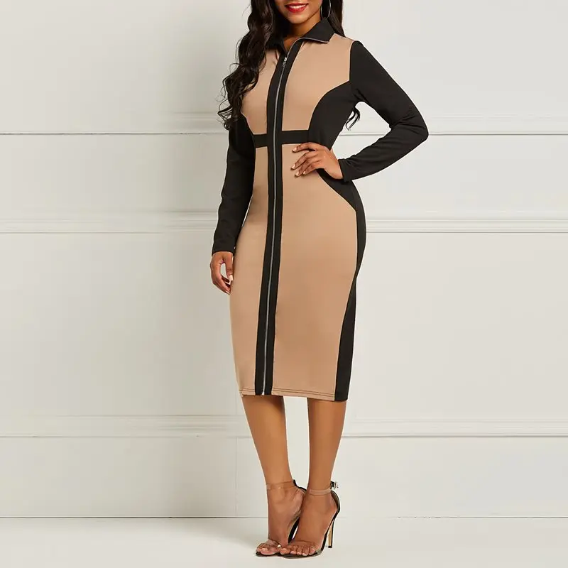 Для женщин платья для Винтаж офисные женские туфли Элегантный Тонкий Bodycon
