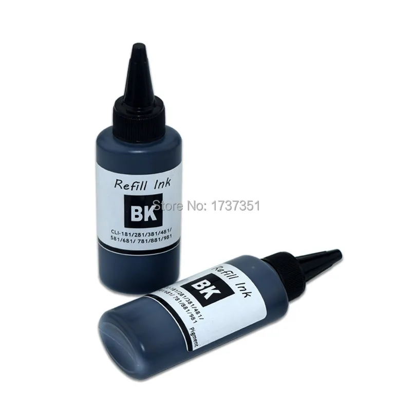 Фотография фотография запасной комплект для Canon PIXMA TS6140 TS8140 TS9140 TR7540 TR8540 100|Наборы
