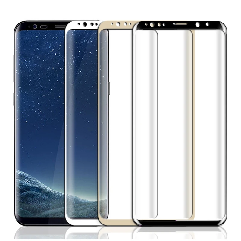 3D Защитное стекло для Samsung Galaxy S8 s7 s8 s9 Plus закаленное Защита экрана tremp|Защитные