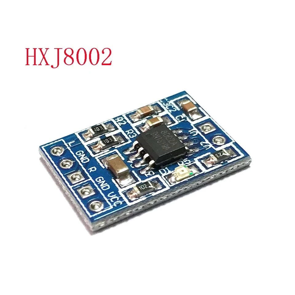 Плата усилителя мощности HXJ8002 1 шт. миниатюрный модуль звука заменяет PAM8403 2 0 5 .5