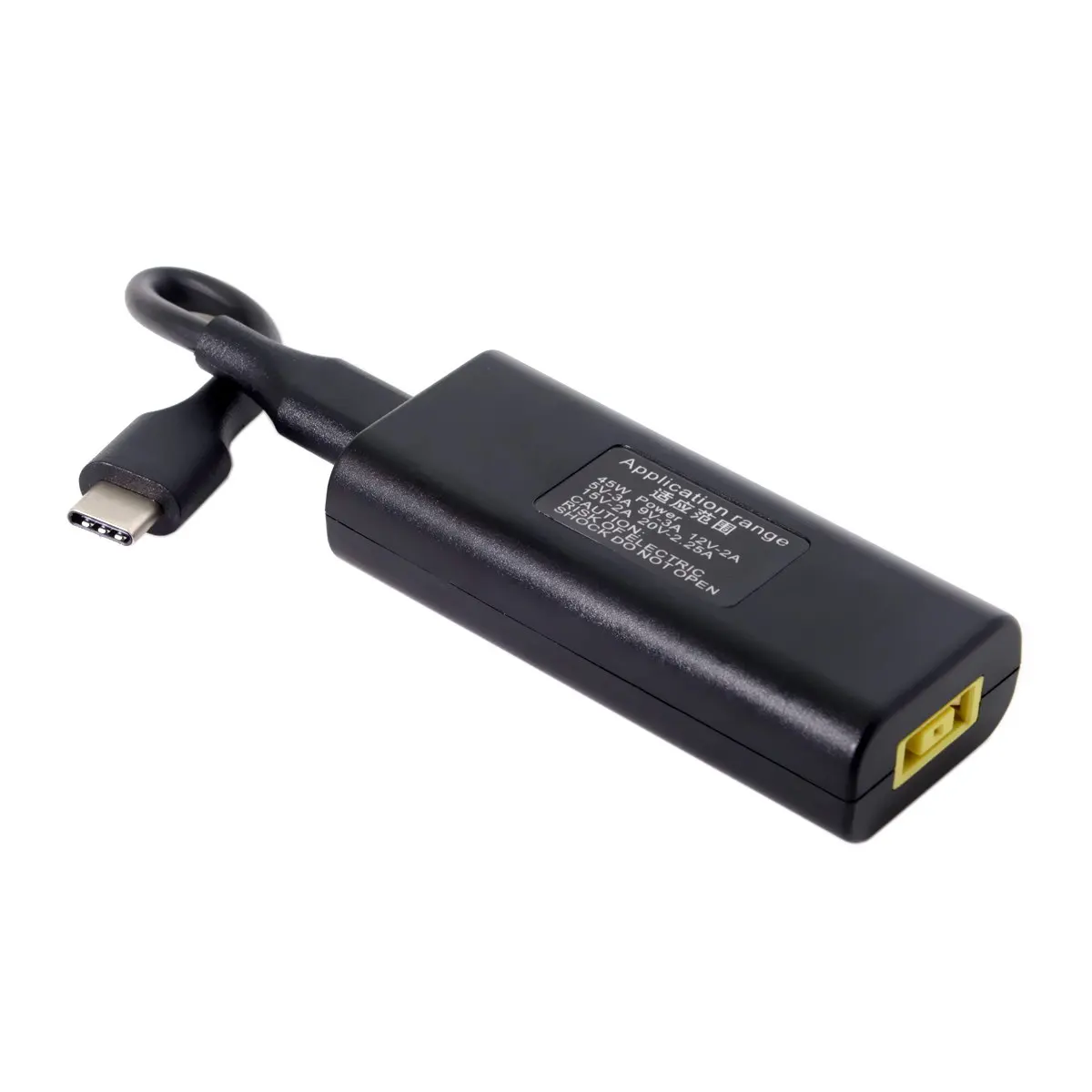 Прямоугольный разъем Lenovo вход 11 0*4 5 мм для USB C Type зарядный кабель 45 Вт ноутбука