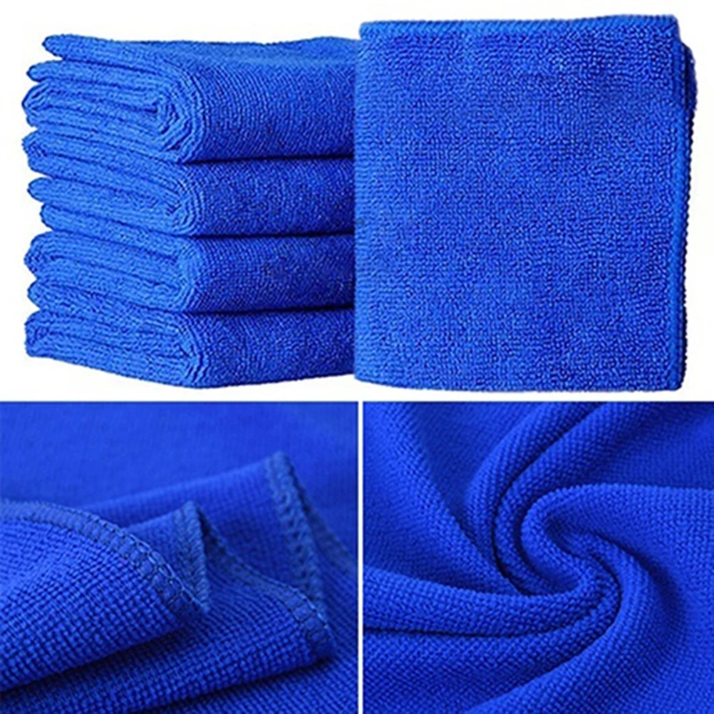

5Pcs Microfiber Soft Absorbent Car Washing Cloths Car Auto Care Cleaning Towels