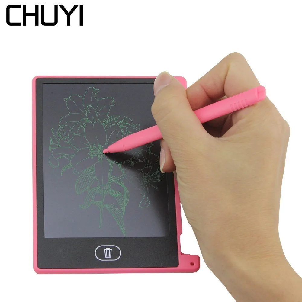 ЖК доска для рисования CHUYI Mini 4 дюйма цифровой планшет рукописного ввода