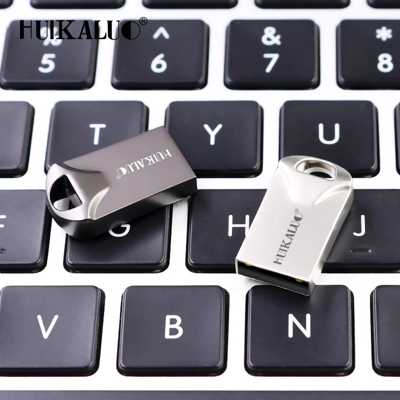 Металлический флеш накопитель Huikaluo объемом 4 ГБ 8 16 32 64 супер мини usb
