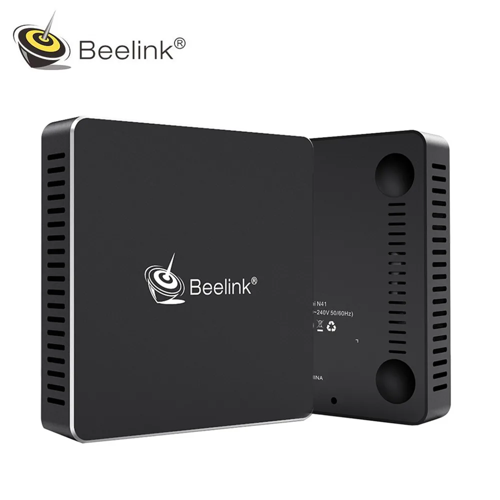 Beelink N41 N4100 мини ПК Intel Близнецы озеро TV box HD Графика 600 4 ГБ 64 и 1000 Мбит/с BT4.0 Декодер