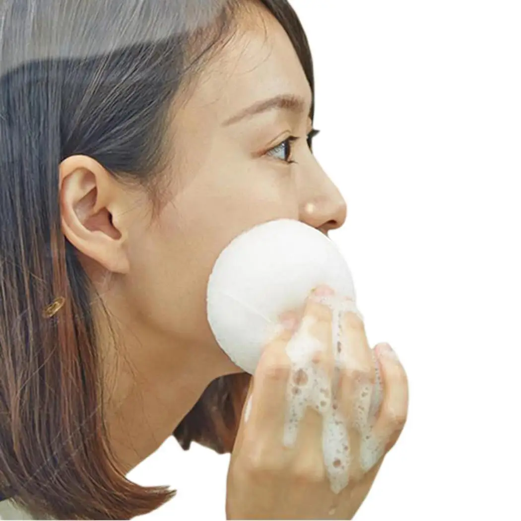 Natural Konjac Facial Cleaning Sponge Wash Home Salon Travel Outdoor etc Pad Makeup Remover Face Puff 8g | Красота и здоровье