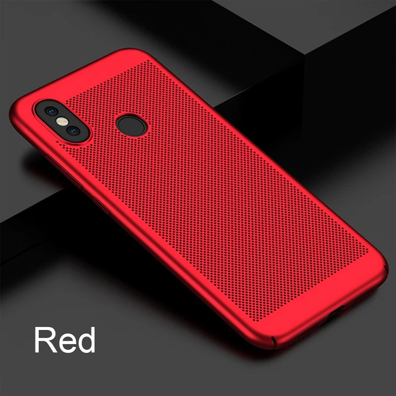 Heat Dissipation Phone Hard PC Full Cover Cases For Xiaomi Redmi 7 Note 6 5 Pro 4X 32/64GB |