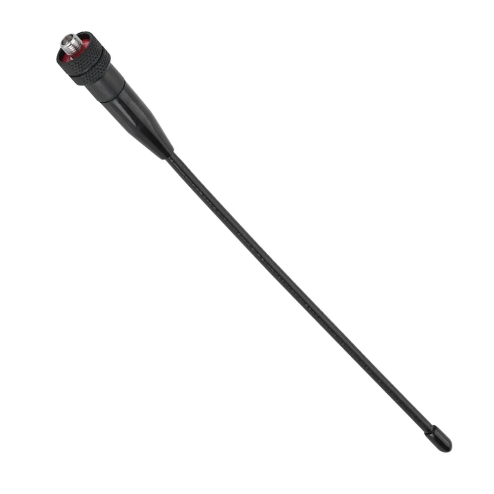 

SOONHUA SMA Female Dual Wide Band Flexible Antenna VHF/UHF 144/430MHz Two Way Radio signal Receiver for BAOFENG UV-5R BF-888S