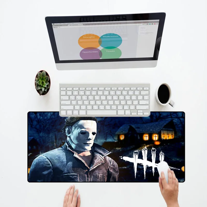 XGZ Dead By Daylight плеер коврик для мыши большой резиновый край управления ПК геймер