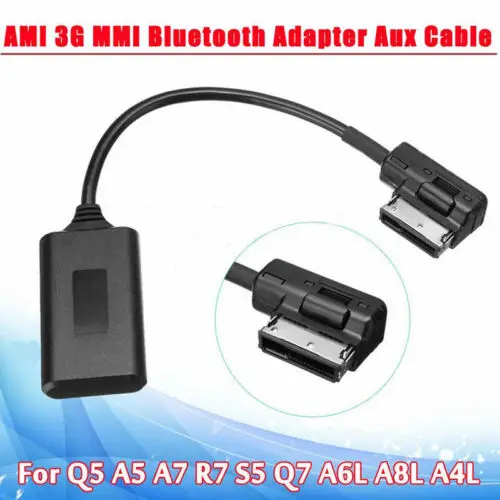 Bluetooth аудио кабель MMI адаптер для подключения к разъему Aux радио Audi Q5 A5 A7 R7 S5 Q7 A6L A8L