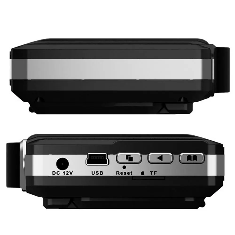 3 в 1 Автомобильный Dvr камера GPS детектор радаров Предупреждение видео рекордер