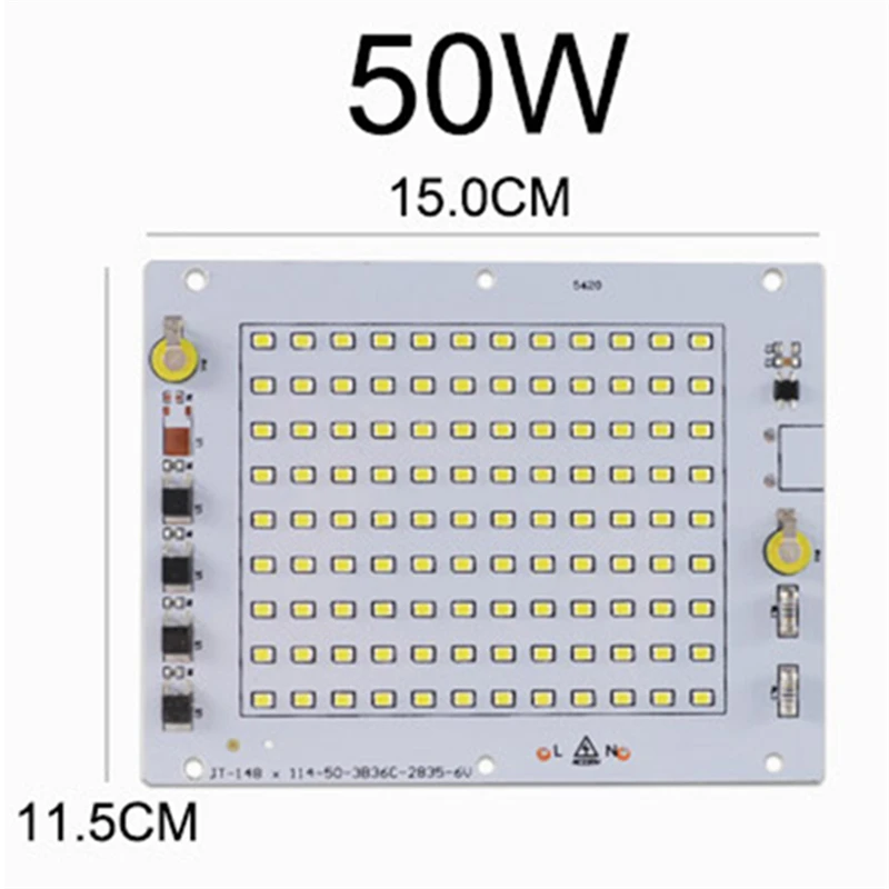 CLAITE AC190 240V 50 Вт SMD2835 светодиодный чип свет умный IC драйвер сделай сам для