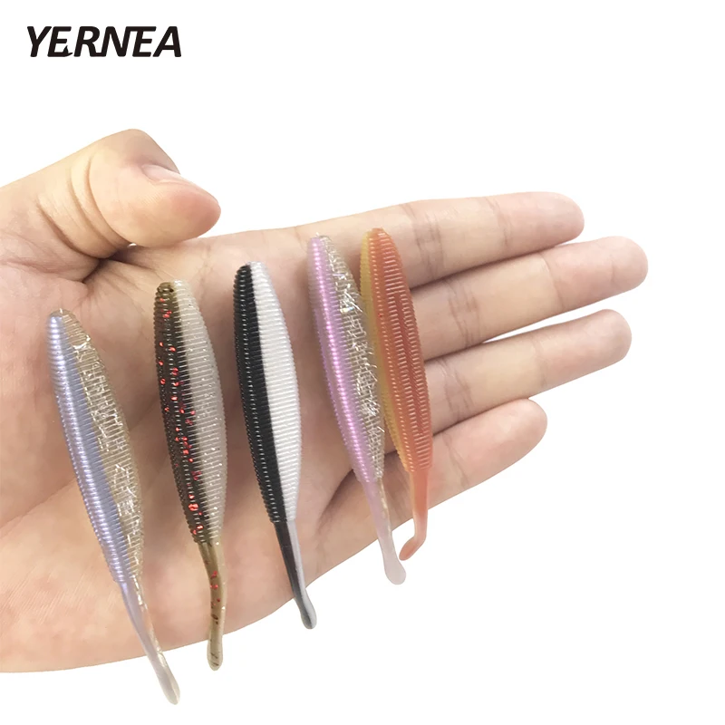 

Yernea 1PCS 4.7g 9.8cm New Fish Bionic Road Sub Soft Bait Plastic Lure Soft Bait Fishing Lure Manual Silicone Imitation
