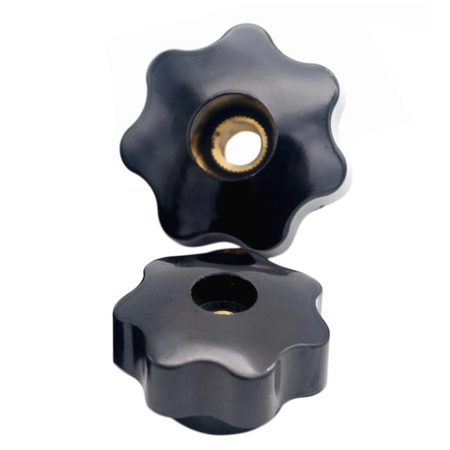 3 шт. M6 Ручная регулировочная гайка /Бакелитовая гайка со звездчатой формой DIY Пластиковая ручка на гайке для дерева с наружным диаметром 32 мм