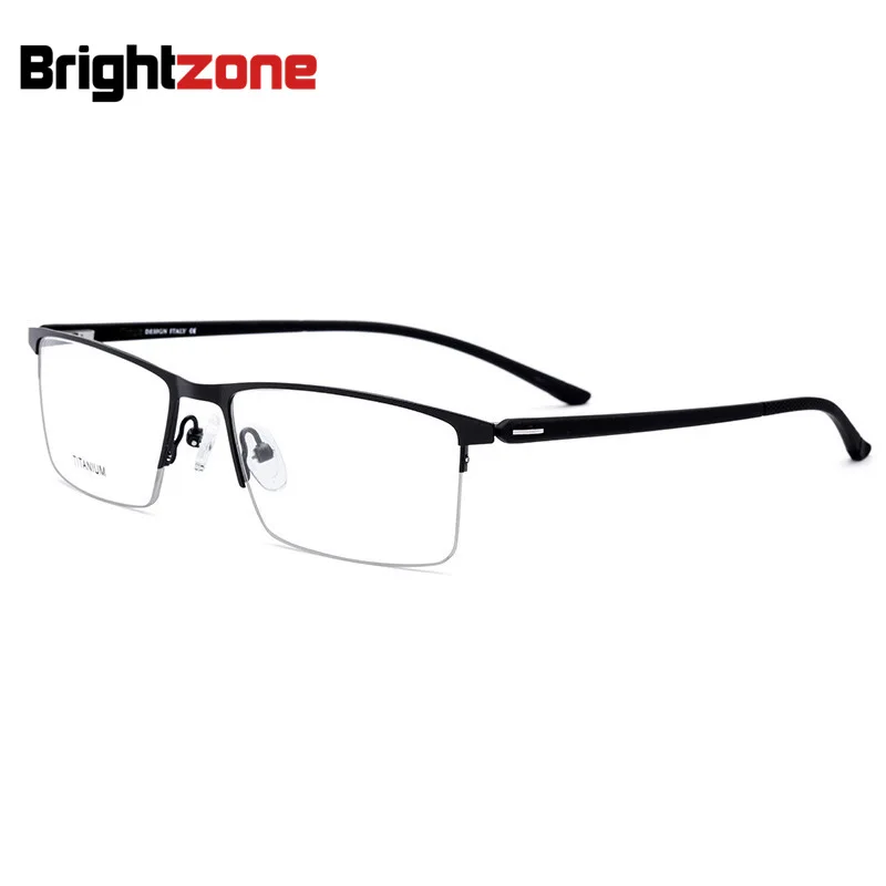 Бренд Brightzone полуобода TR 90 Browline оптика для близорукости оправа очков глаз мужчин