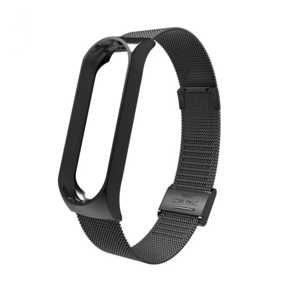 Браслет Mi Band 3 металлический Безвинтовой браслет из нержавеющей стали для Xiaomi Miband