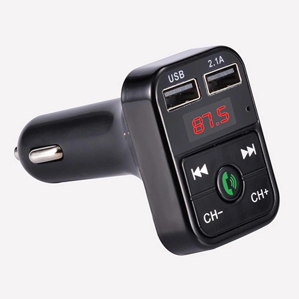 Многофункциональный Автомобильный USB-аудио модулятор для зарядки Aux