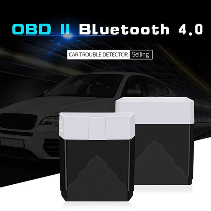 ELM327 OBD2 автомобильный диагностический сканер инструмент V1.5 Bluetooth 4 0 для