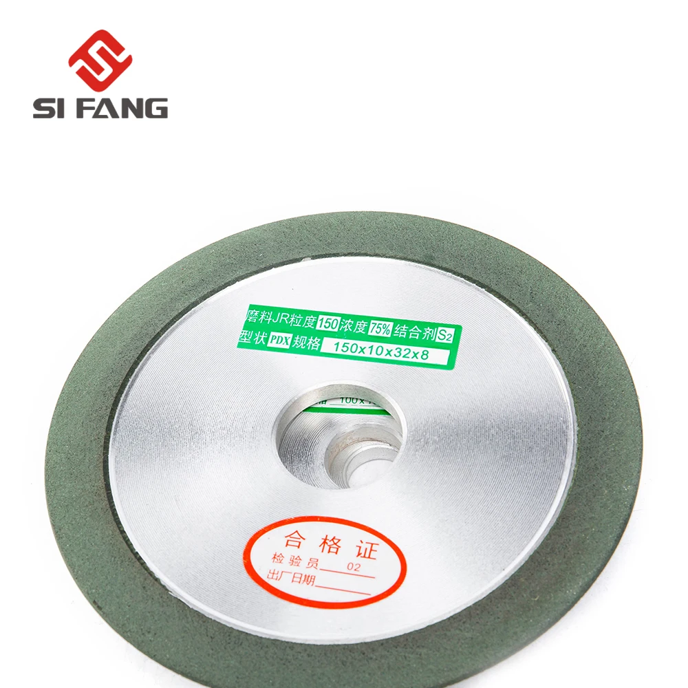 

150x32x10x8mm Diamond Grinding Wheel Hypotenuse 150-400 Grit Sharpener Grinder Accessories