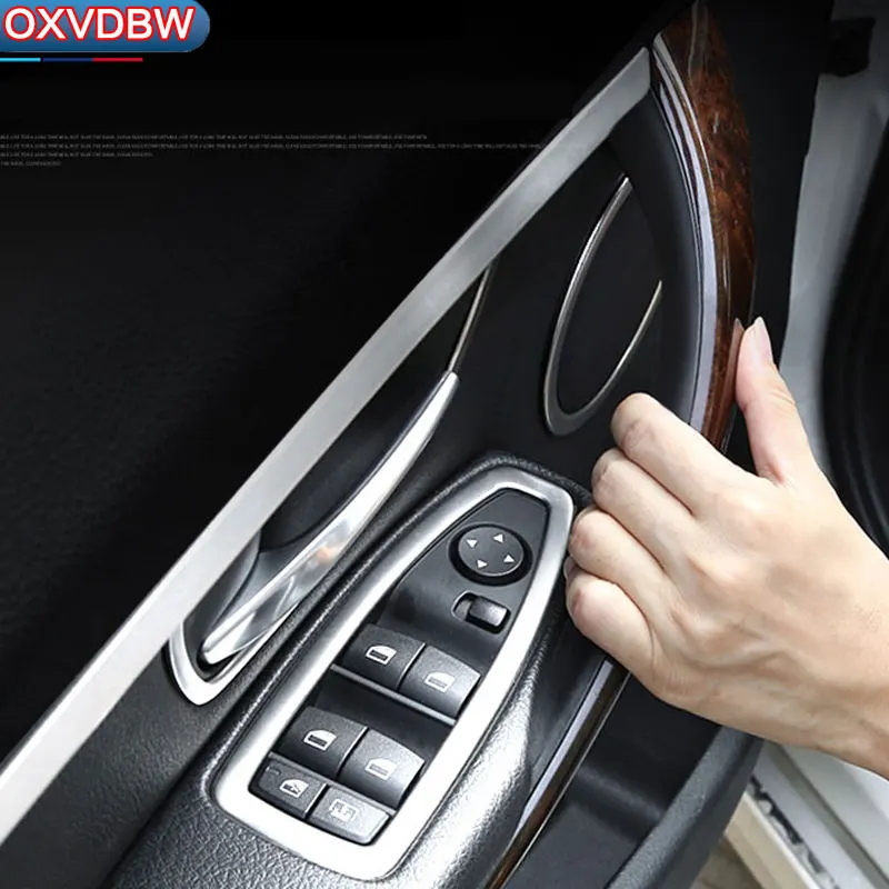 Автомобильная внутренняя ручка дверная панель Накладка для BMW 3 серии E90 E91 E92 F30 F34