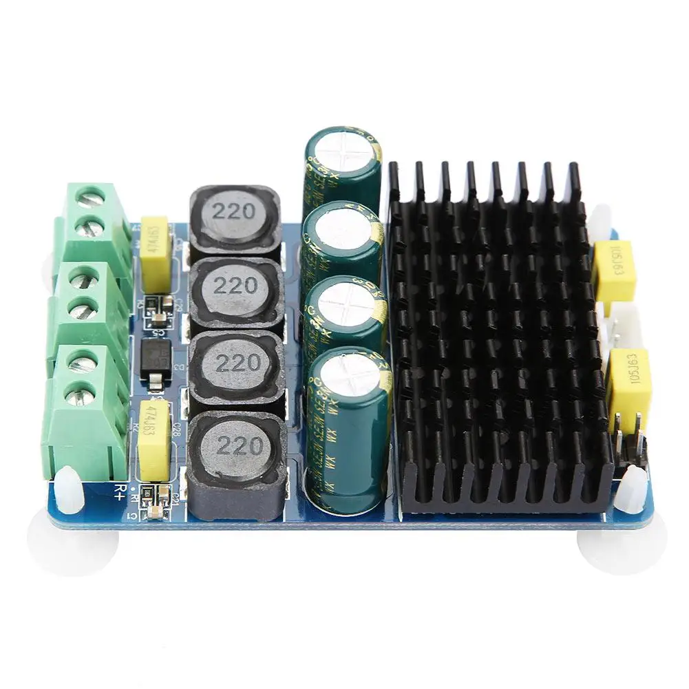 Цифровой стерео усилитель мощности TDA7498 2x100 Вт двухканальный 8-32VDC HF20 2019 новый