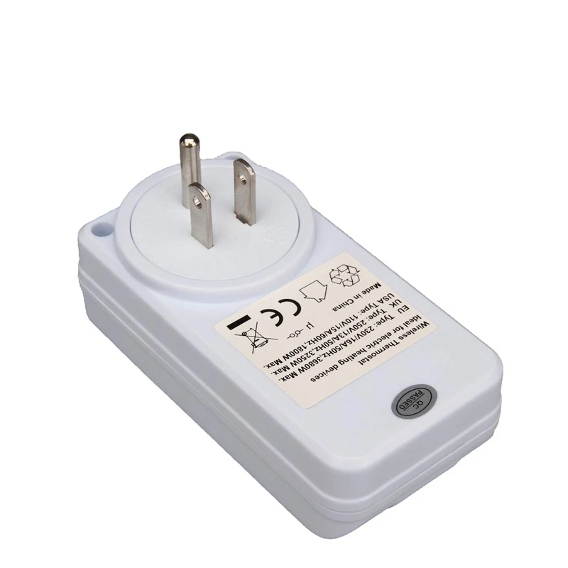 Беспроводной терморегулятор Электрический термостат с дистанционным