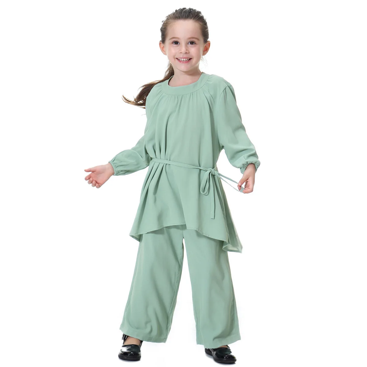 

2019 autumn new arrival fashion style muslim children sets