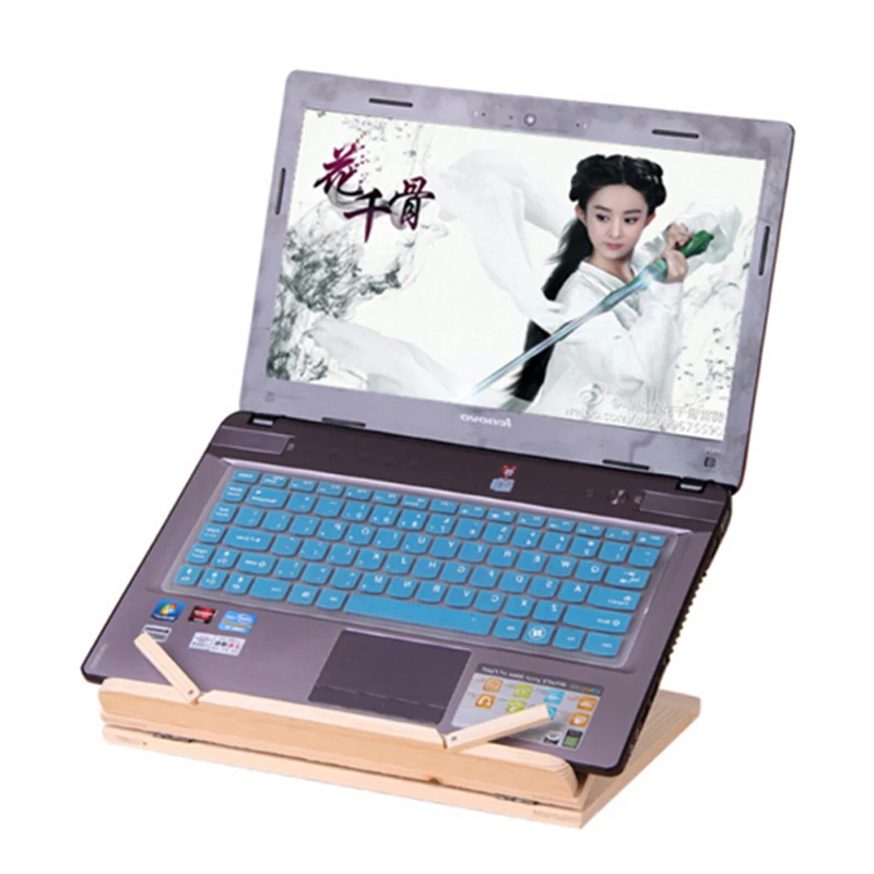 

Wooden Reading Book Support Stand Lectern Wood Tablet PC Bookends Bracket