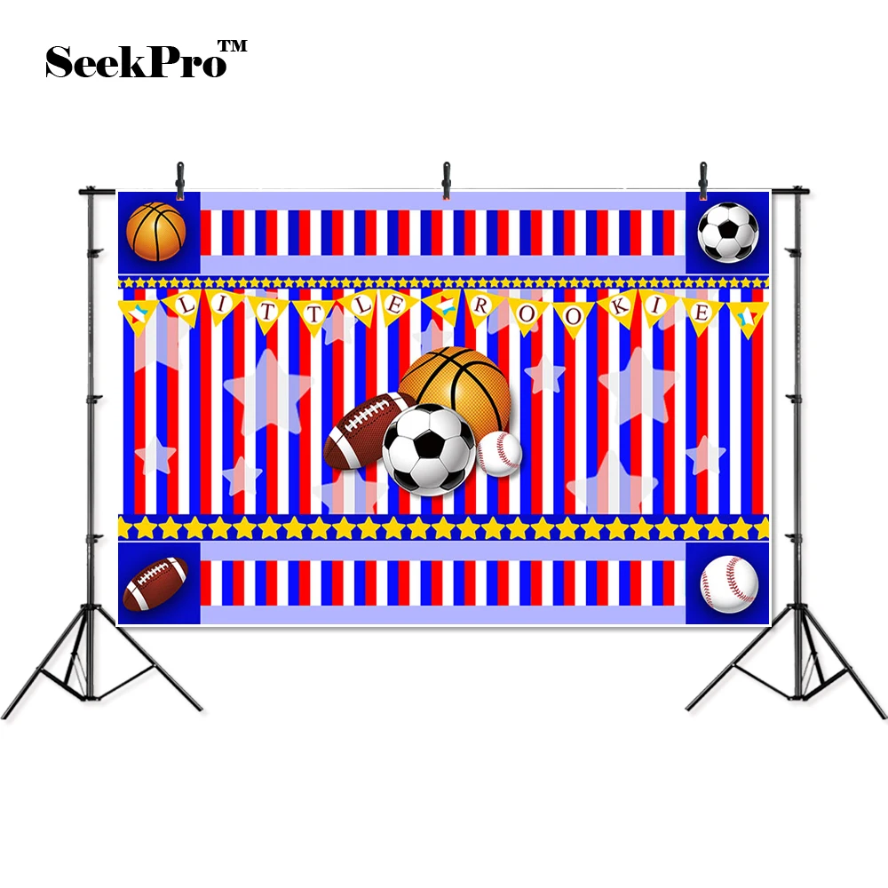 

thin vinyl football basketball soccer star children photo Background Printed Professional indoor Photographic studio Backdrop