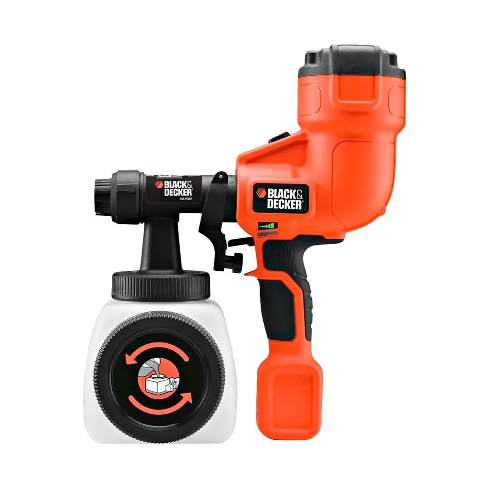 Напольный краскопульт Black+Decker HVLP200-QS 400 Вт | Инструменты