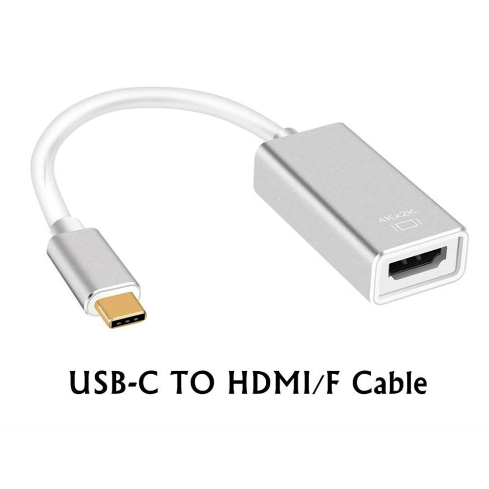 Высококачественный адаптер Thunderbolt Usb C 3 1 type Hdmi To Vga/F для Macbook Pro Dell samsung Galaxy S8/S8 Plus |