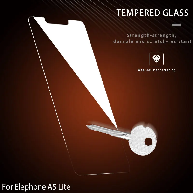 Закаленное стекло для Elephone A5 Lite Защитная пленка экрана 6 18 дюймов стеклянная