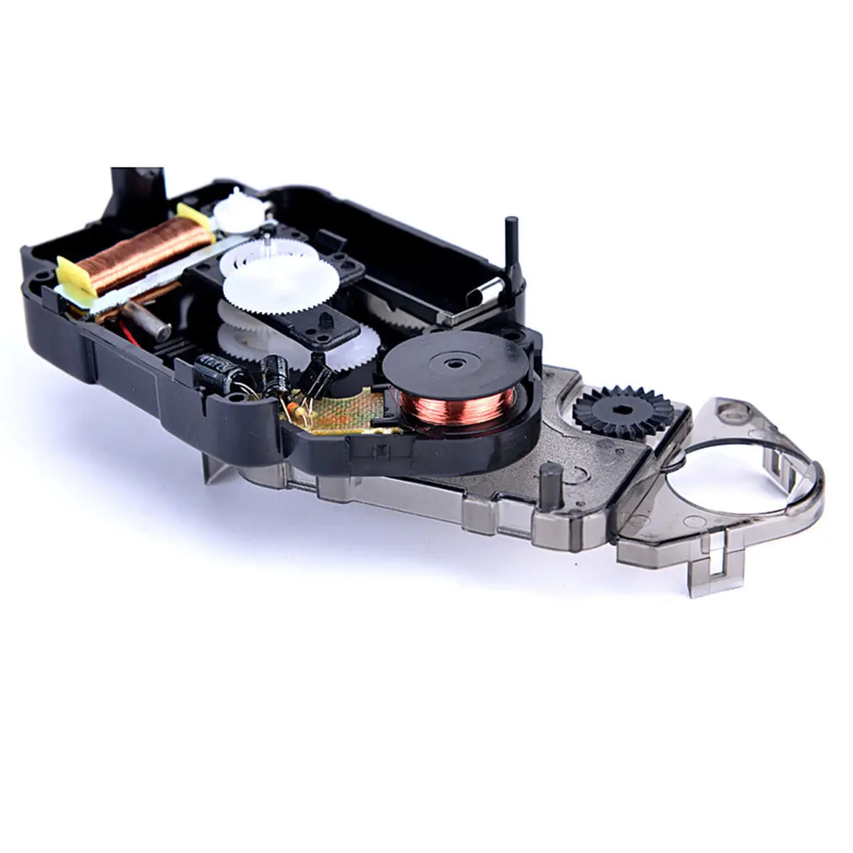 Новинка черные кварцевые часы маятниковый механизм двигателя и фитинги DIY