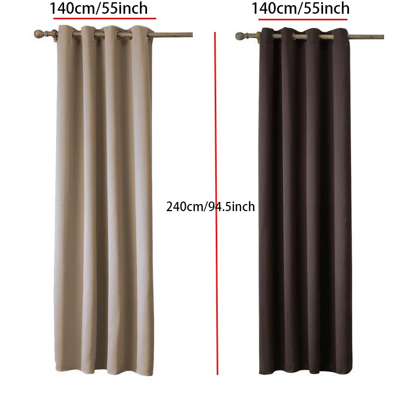 Modern Blackout Curtains For Window Treatment Blinds Finished Drapes Living Room the 20 | Дом и сад
