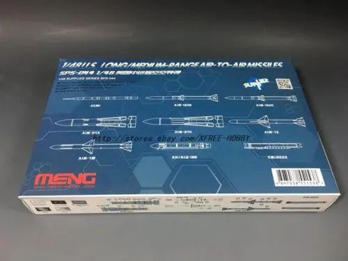 Модель Meng 1/48 SPS-044 США ракеты дальнего/среднего диапазона Air-Air U.S. Редкие | Игрушки и