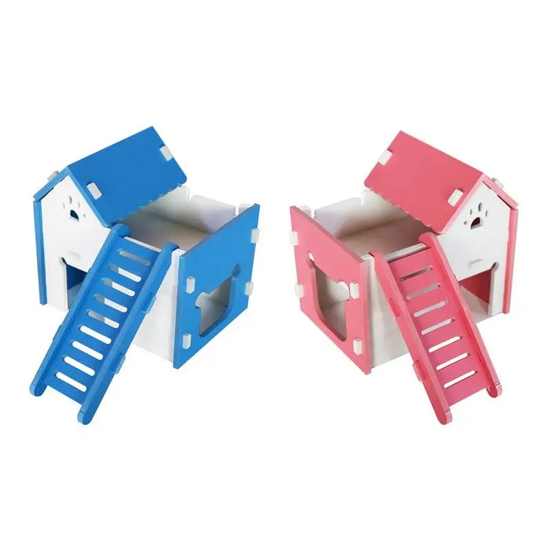 Роскошный деревянный дом хомяка игрушка CageToys хомяк мелких домашних животных