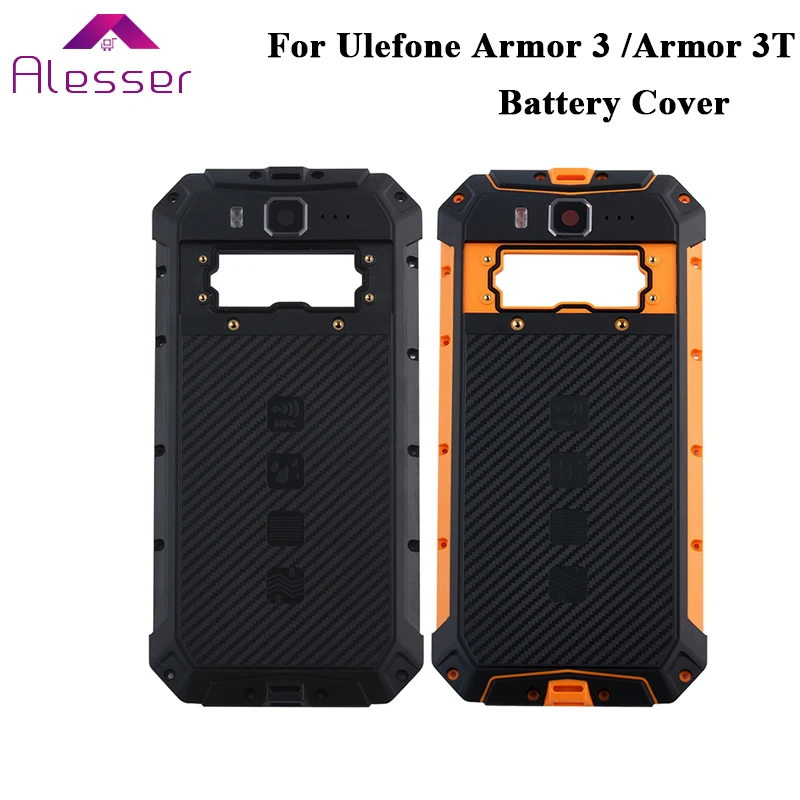 Alesser For Ulefone Armor 3 Battery Cover with Heat Dissipation Replacement Slim Protective 3T Case |