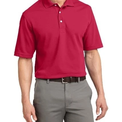 Port Authority K455 Mens Rapid Dry Polo T-Shirt Red - 2XL |