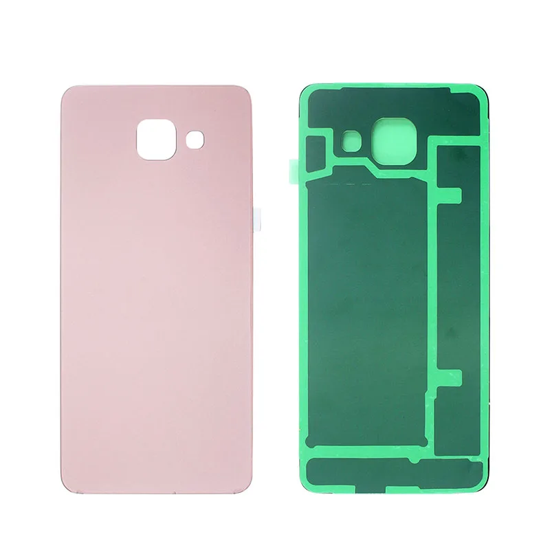 ocolor For Samsung Galaxy A3 2016 A310F Battery Cover Protective Back Replacement White Gold Rose 4.7'' |