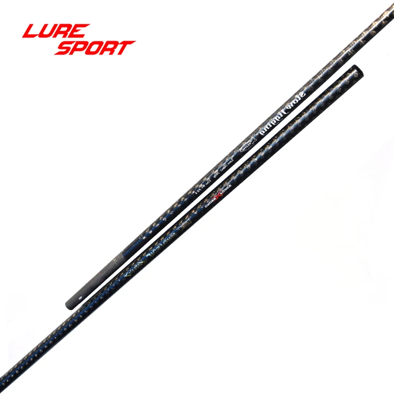 LureSport 2 компл. Медленный джиг 1 mrod blank X cross Toray carbon 5 секции твердый стержень для